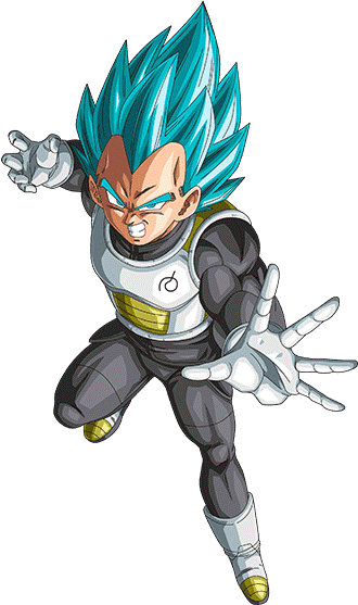 Vegeta Ssgss Dokkan Battle Png (426x568), Png Download