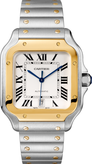 Santos De Cartier Watch - Jake Gyllenhaal With Cartier (314x559), Png Download