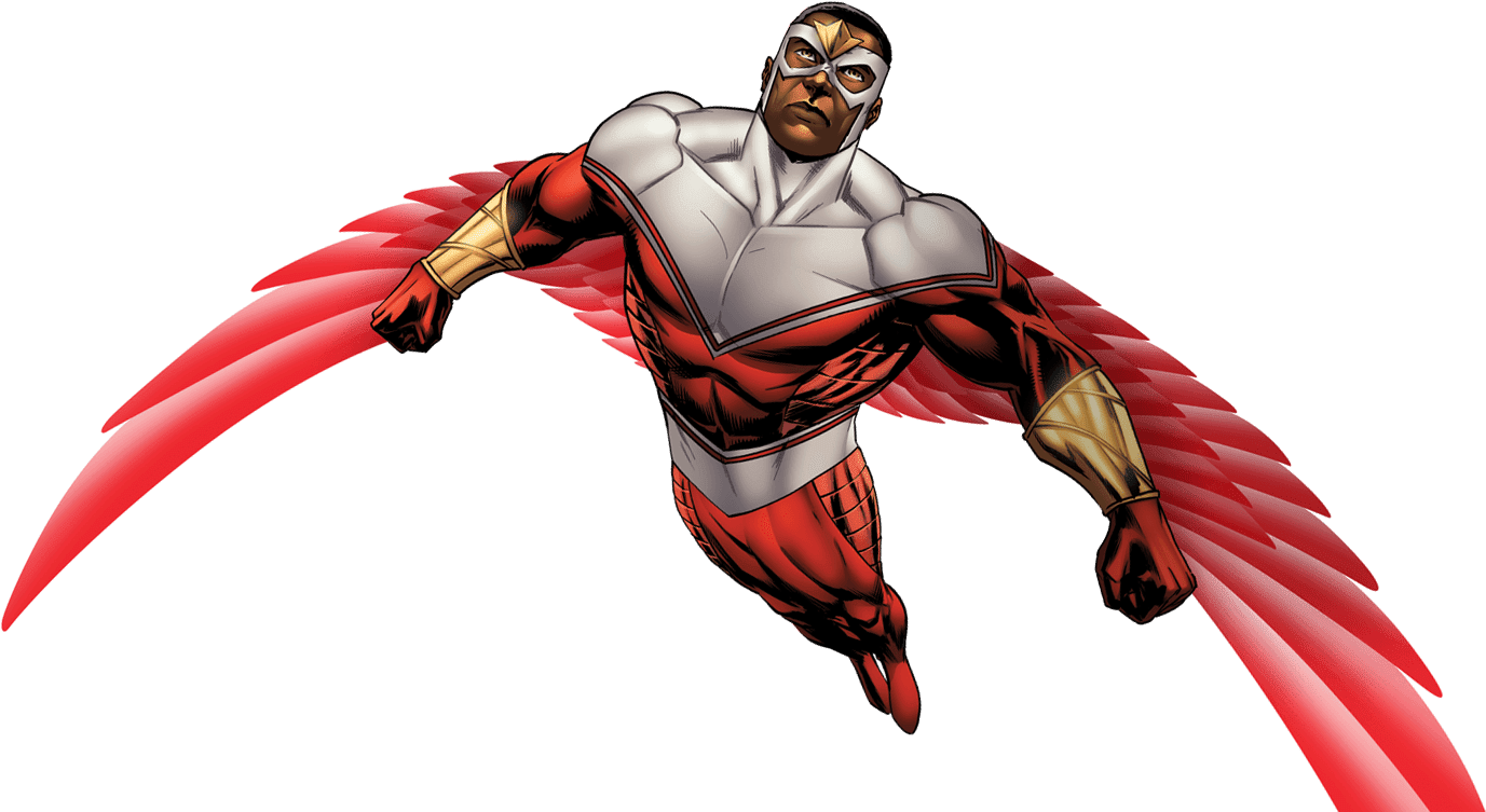 When Cap Arrives Home He Discovers That Fury Has Made - Falcon Marvel (1427x753), Png Download