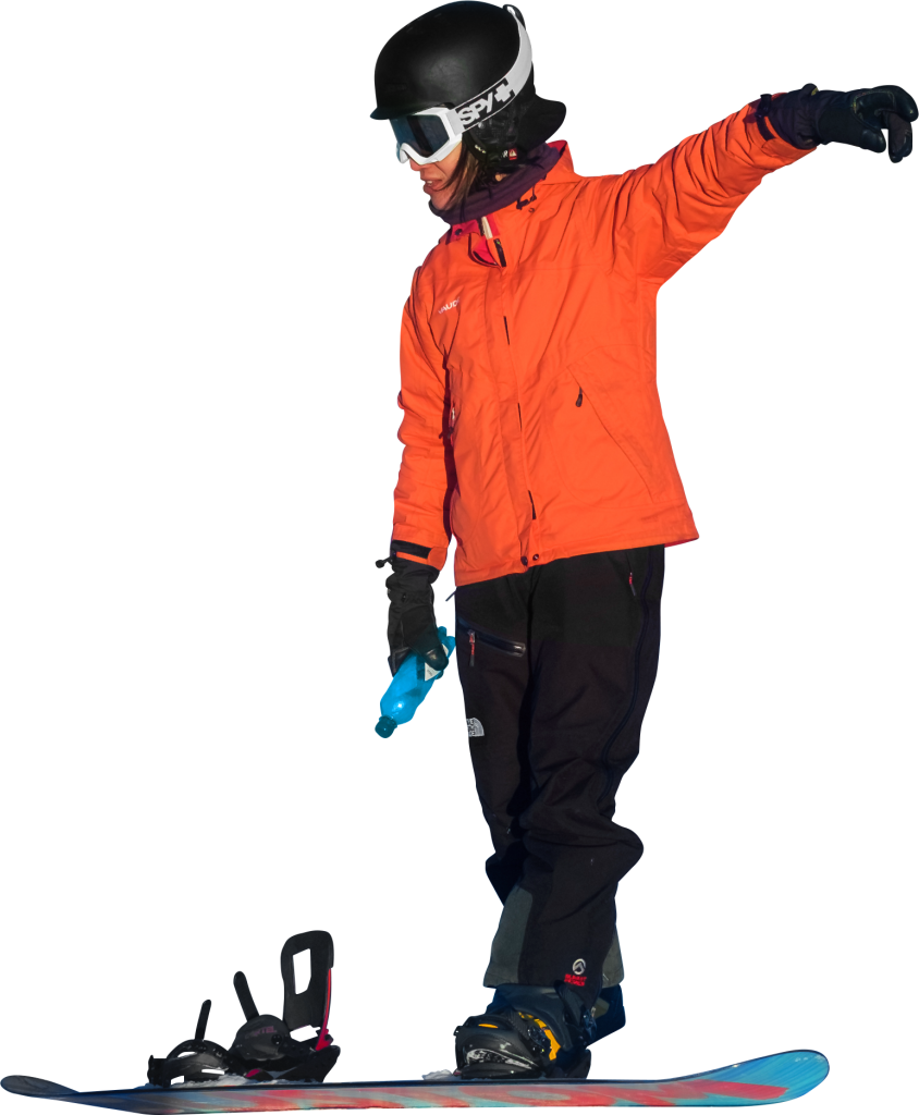 More Ski Day This Is C In A Mid Slope Sunset Argument - Winter People Png (844x1024), Png Download