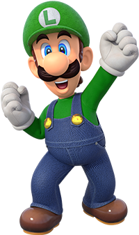 Super Mario Party Character List Luigi - Super Mario Party Luigi (596x538), Png Download