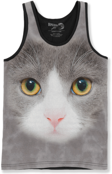 Cat Face V2 - Trump Face T Shirt (600x600), Png Download