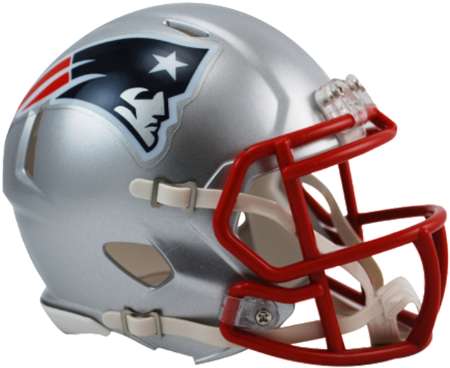 New England Patriots Mini Helmet (475x429), Png Download