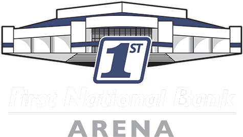 First National Bank Arena Logo - Arkansas State University (500x292), Png Download