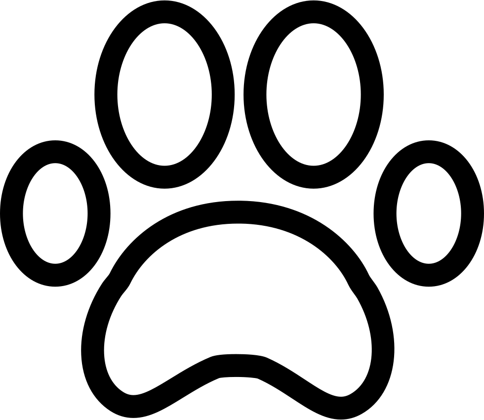 Paw Print - - Coloriage Patte De Chien (980x850), Png Download