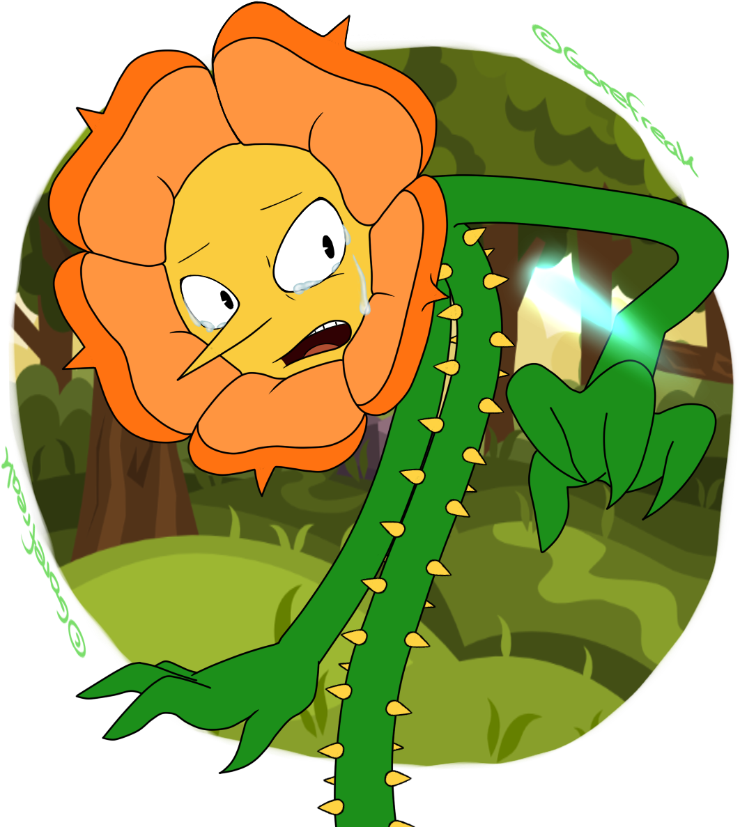 Broken Arm ~ - Cuphead Fanart (1866x1250), Png Download