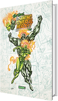 Bart Sears Clip Art - Drawing Powerful Heroes! Brutes And Babes! (321x417), Png Download