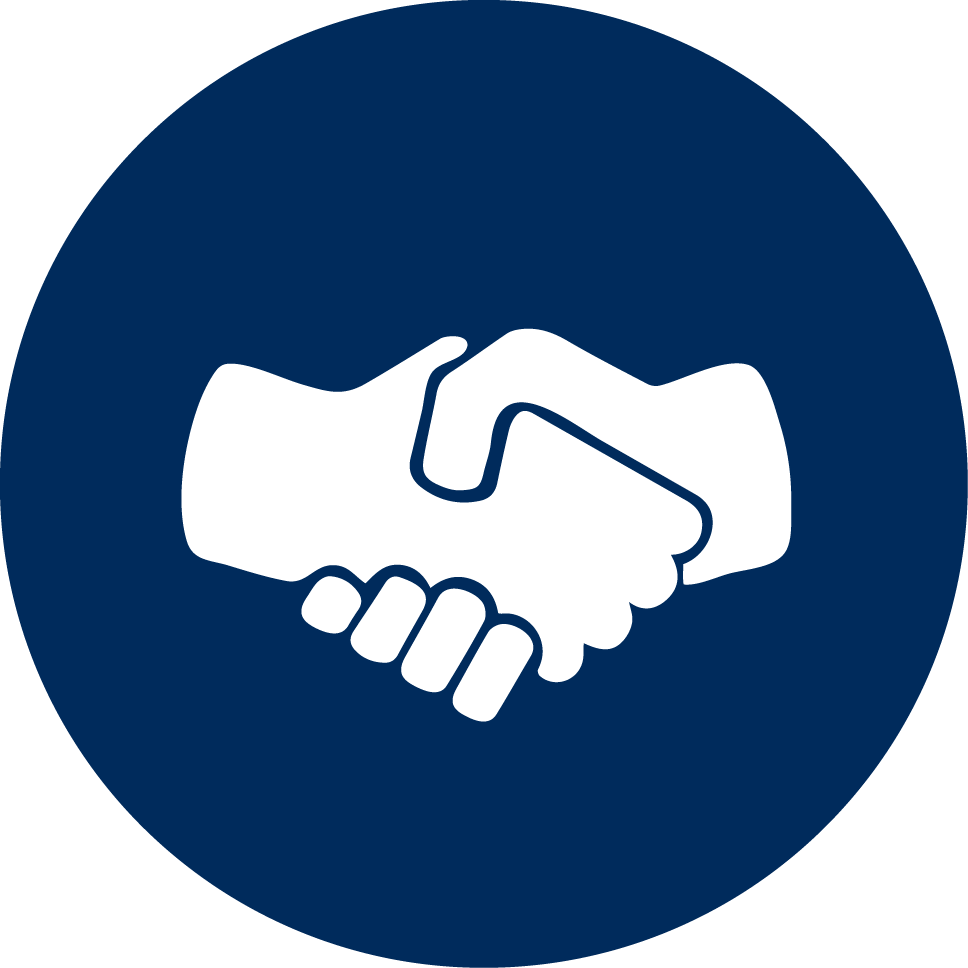 Handshake - Build Rapport (968x968), Png Download