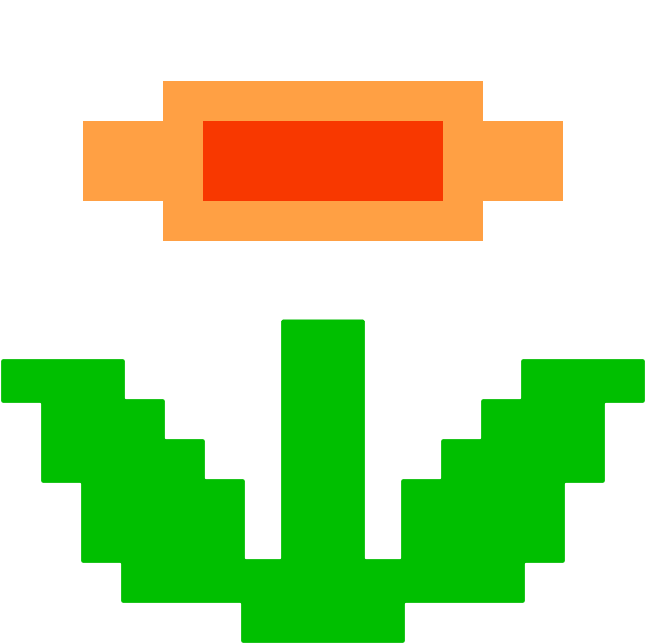 The Rust Programming Language - Original Fire Flower Mario (800x800), Png Download