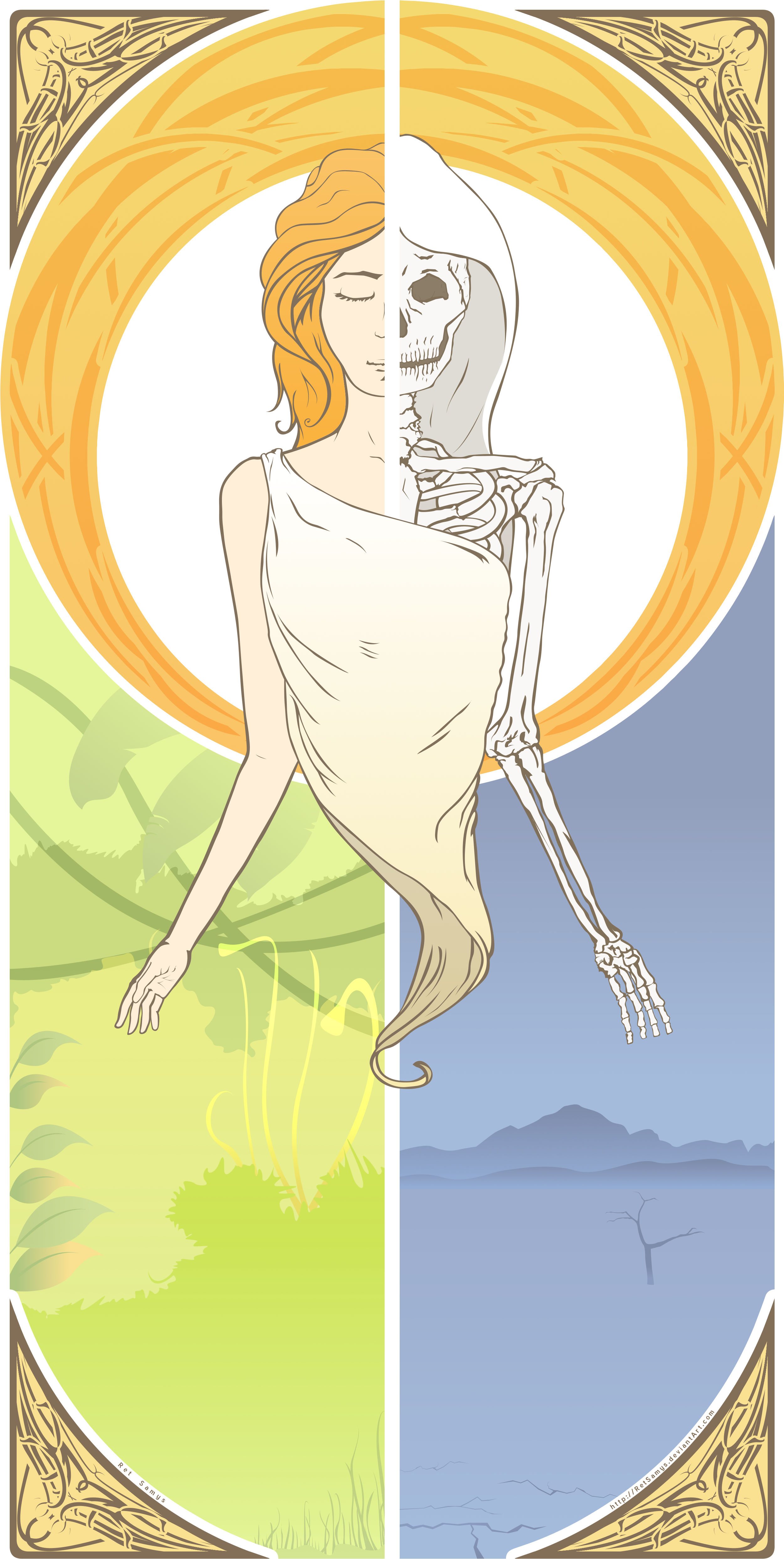 28 Collection Of Utopia Drawing Easy - Utopia Vs Dystopia Drawing (2500x5000), Png Download