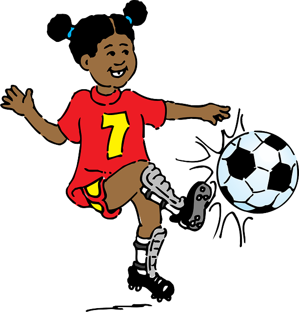 Play Soccer Clip Art (613x640), Png Download