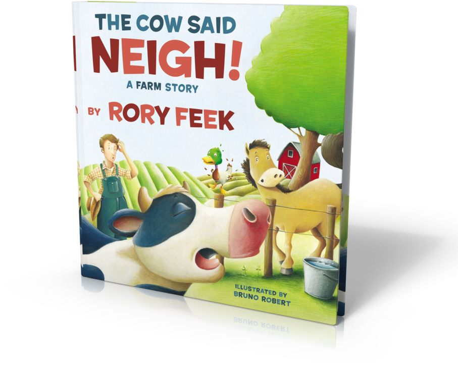 Cow Sa - The Cow Said Neigh! A Farm Story (1000x1000), Png Download