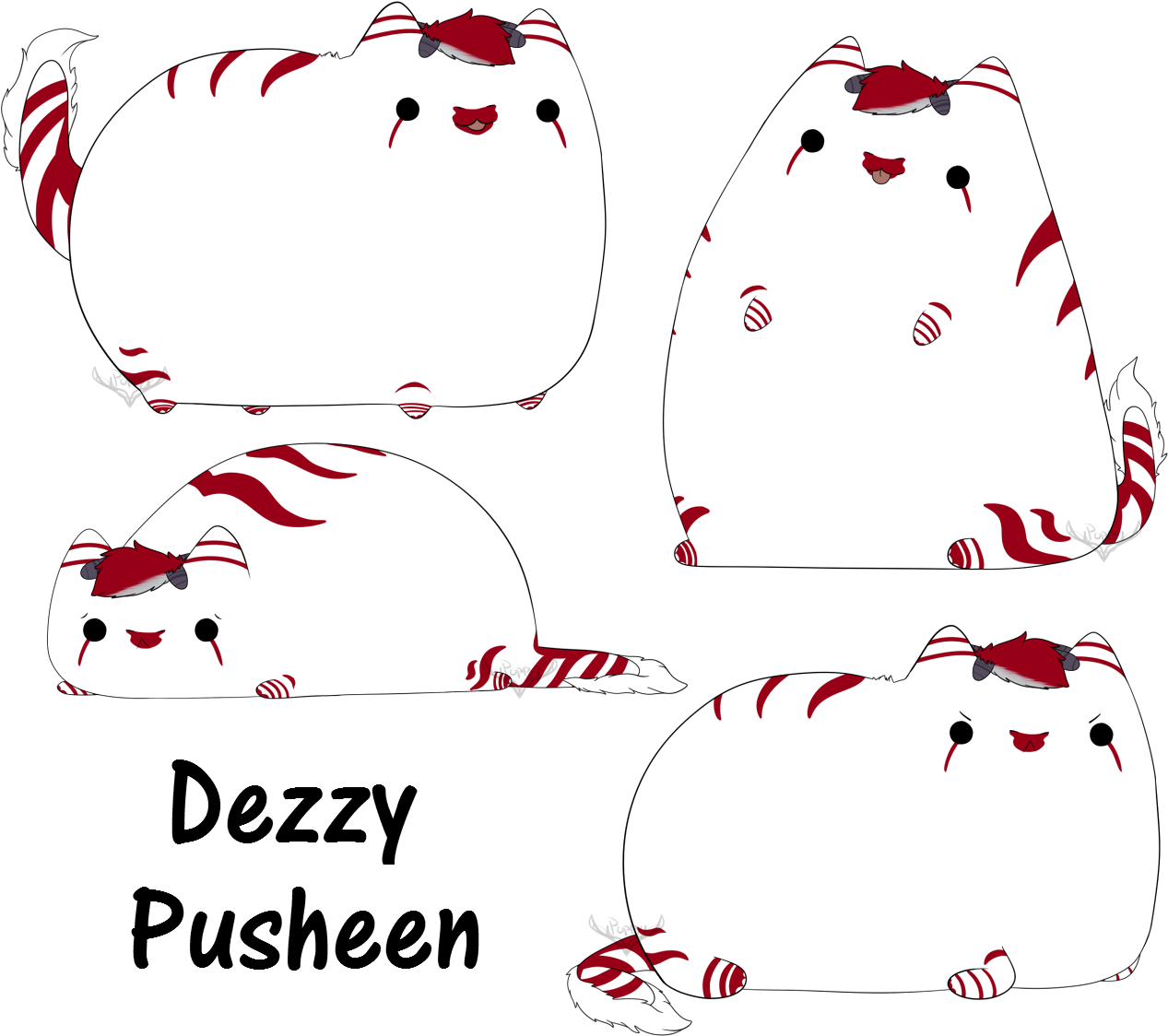Pusheen Sergal - By Dadeer (1280x1143), Png Download