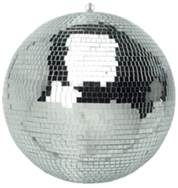 Download Disco Ball Png For Kids Soundlab Silver Lightweight Mirror Ball 20 Full Size Png Image Pngkit