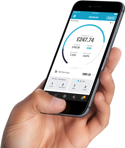 Leave - Peer To Peer Lending App (422x500), Png Download