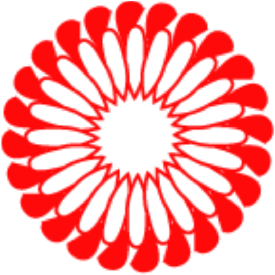 Clipart Flower Vector Png, Flower Png Clipart For Photoshop, - Vector Graphics (640x640), Png Download