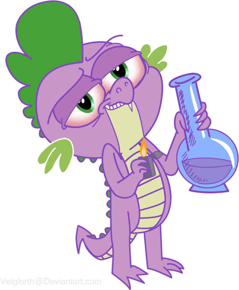 Velglorth, Bong, - Pony Mov Spike High (900x1008), Png Download