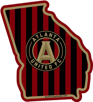 Big Image Mls Atlanta United Fc - Atl Utd (594x354), Png Download