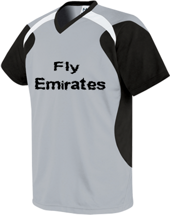 Youth Tempest Soccer Jersey - Green And Blue Jersey (400x441), Png Download