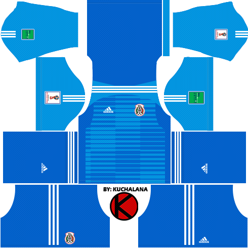 Soccer 2022 Kit Dream League Soccer Classic Uniformes Kit Mexico