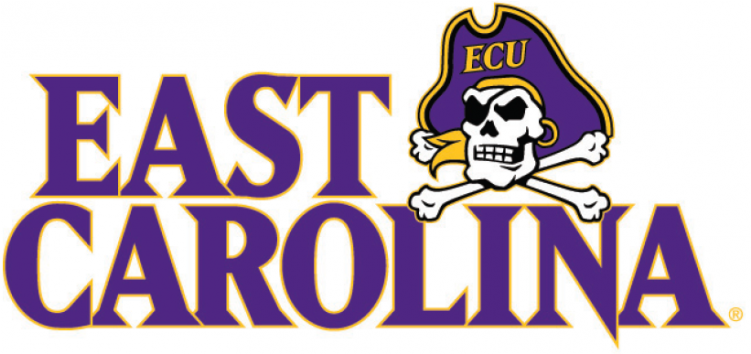 Ecu Pirates Iron Ons - East Carolina (750x930), Png Download