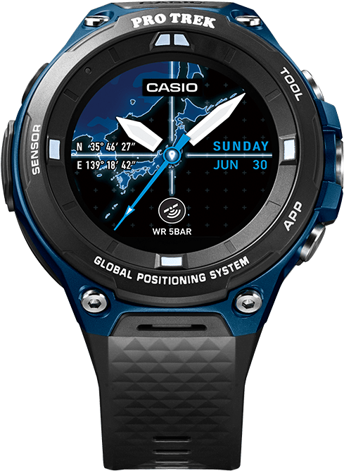 Casio Pro Trek Smart (500x700), Png Download