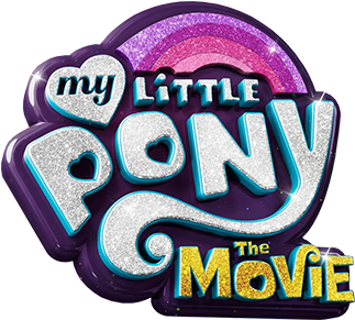 My Little Pony - My Little Pony Movie Title (800x310), Png Download