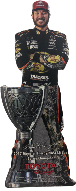 Martin Truex Jr - Statue (900x900), Png Download
