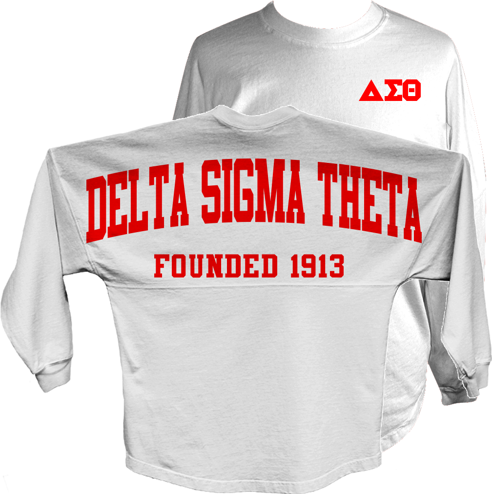 Delta Sigma Theta Spirit Jersey - Delta Sigma Theta Jersey (1024x1024), Png Download