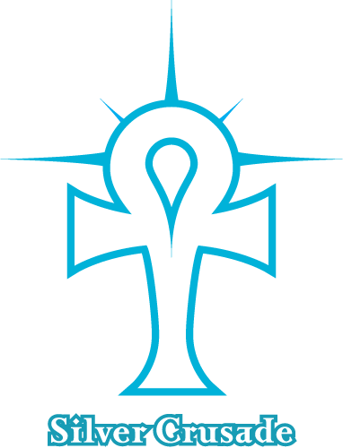 Silver Crusade Faction - Emblem (382x500), Png Download