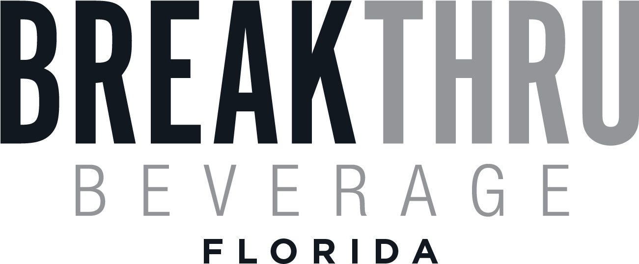 Bbg Bw Fl Wordmark - Breakthru Beverage (1400x658), Png Download