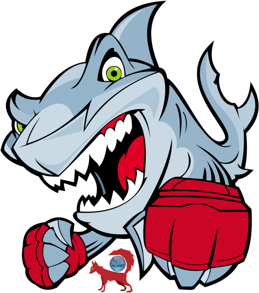 15 Vector Sharks For Free Download On Mbtskoudsalg - Angry Shark Vector Png (841x949), Png Download