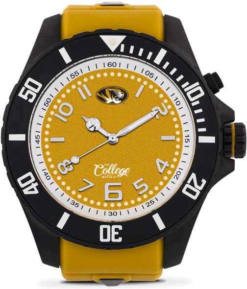 Missouri Tigers Watches - Rolex Submariner (565x600), Png Download