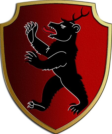 Medvyed Coatofarms - Wiki (454x542), Png Download