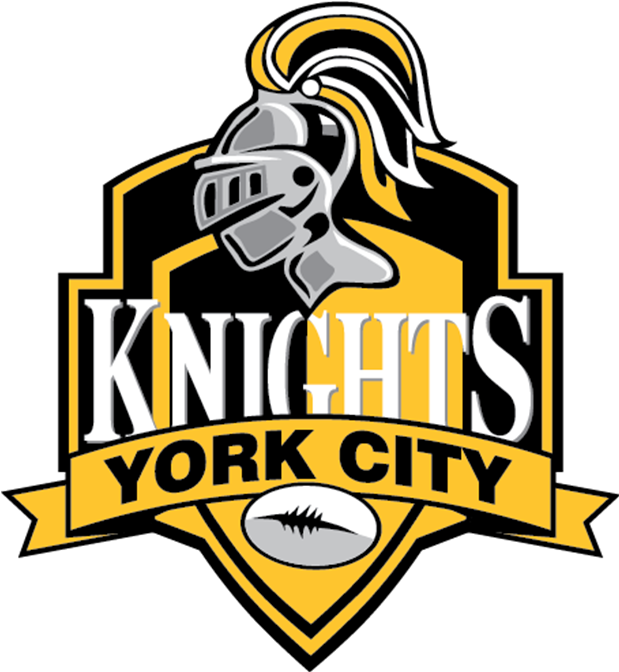 York City Knights Logo - York City Knights (619x808), Png Download
