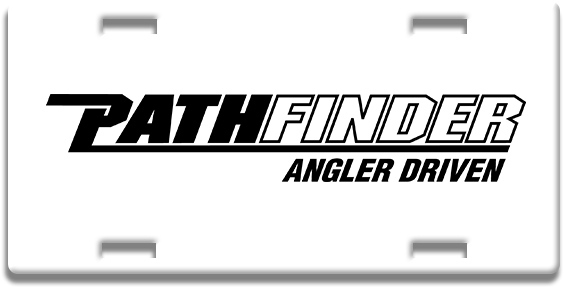 Aluminum License Plate - Pair Of Pathfinder Boats Outboards Decals Vinyl Stickers (600x800), Png Download