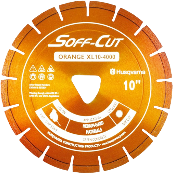 Husqvarna Soff Cut Blade (570x741), Png Download