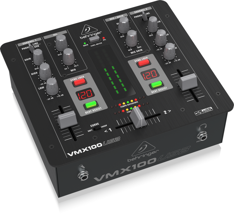 Behringer Vmx100usb (800x734), Png Download