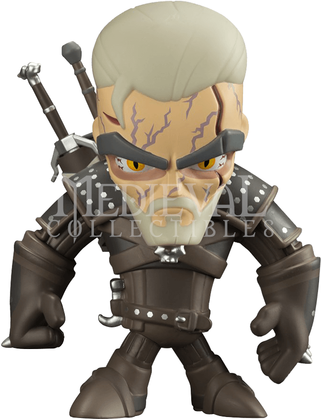 Witcher 3 Geralt Of Rivia Variant Vinyl Figure - Jinx The Witcher 3 Butcher Of Blaviken 6" Vinyl Figure (850x850), Png Download