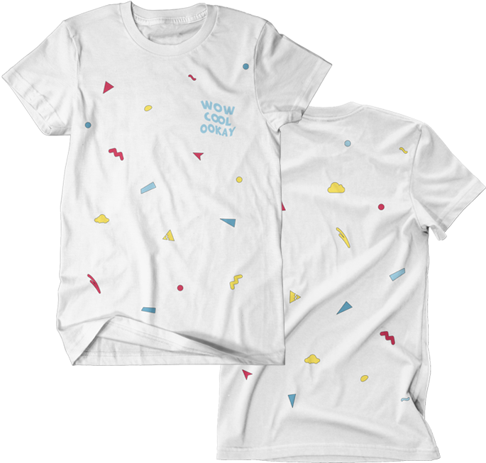 Confetti Tee - Purr T Shirts (700x700), Png Download