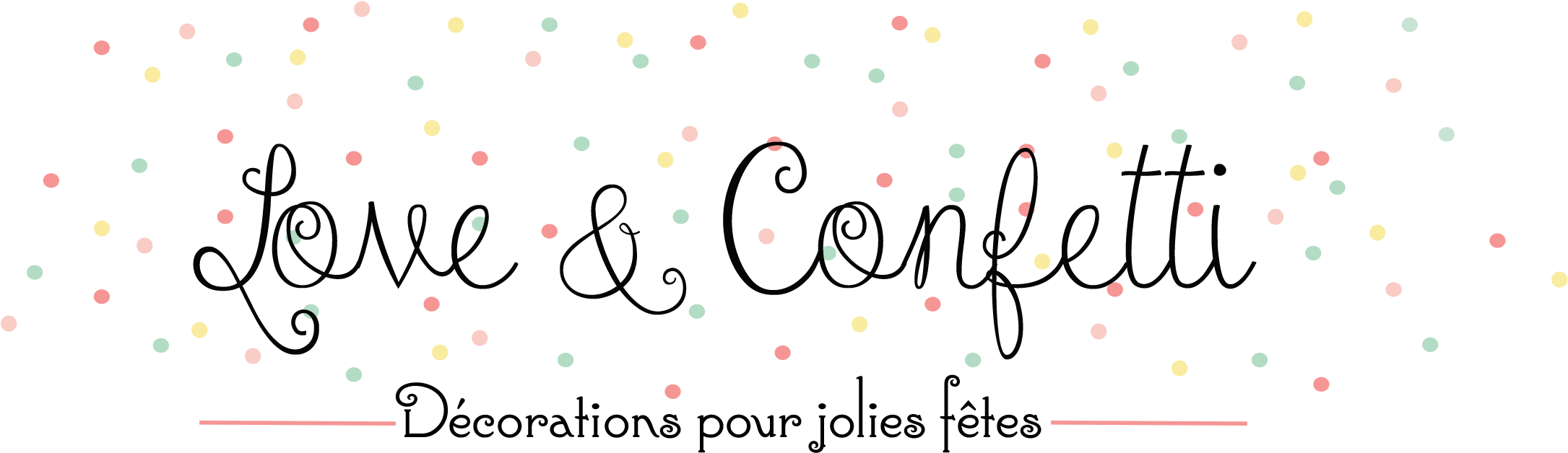 12 Apr Love An Confetti (2400x768), Png Download