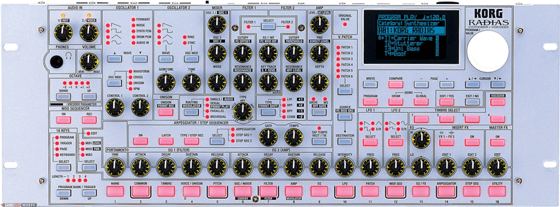 Synthesizer Vocoder - Korg Radias (1000x400), Png Download