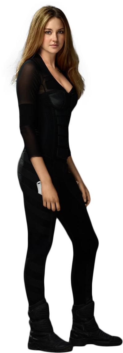 Shailene Woodley - Shailene Woodley Divergent Png (634x1259), Png Download