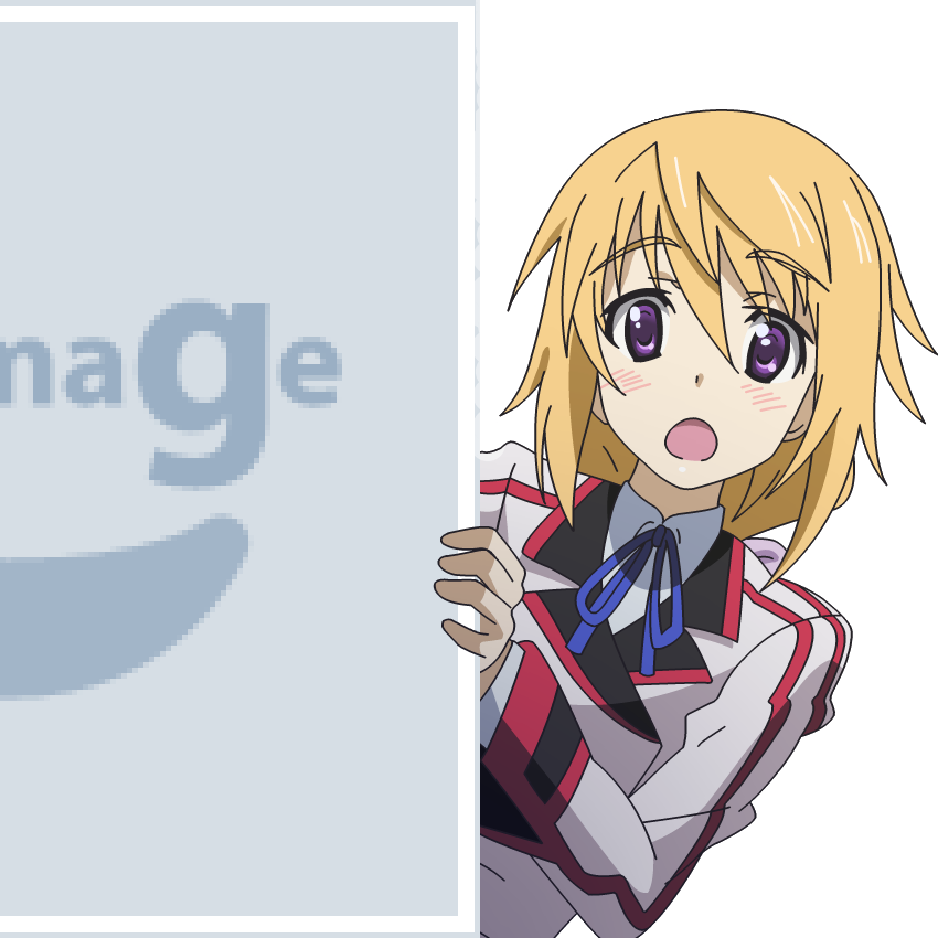 Fusion Page Corner Pic - Infinite Stratos Charlotte Dunois Render (850x850), Png Download