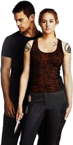 The Actors, Shailene Woodley And Theo James, Did A - Theo James I Shailene Woodley (297x572), Png Download