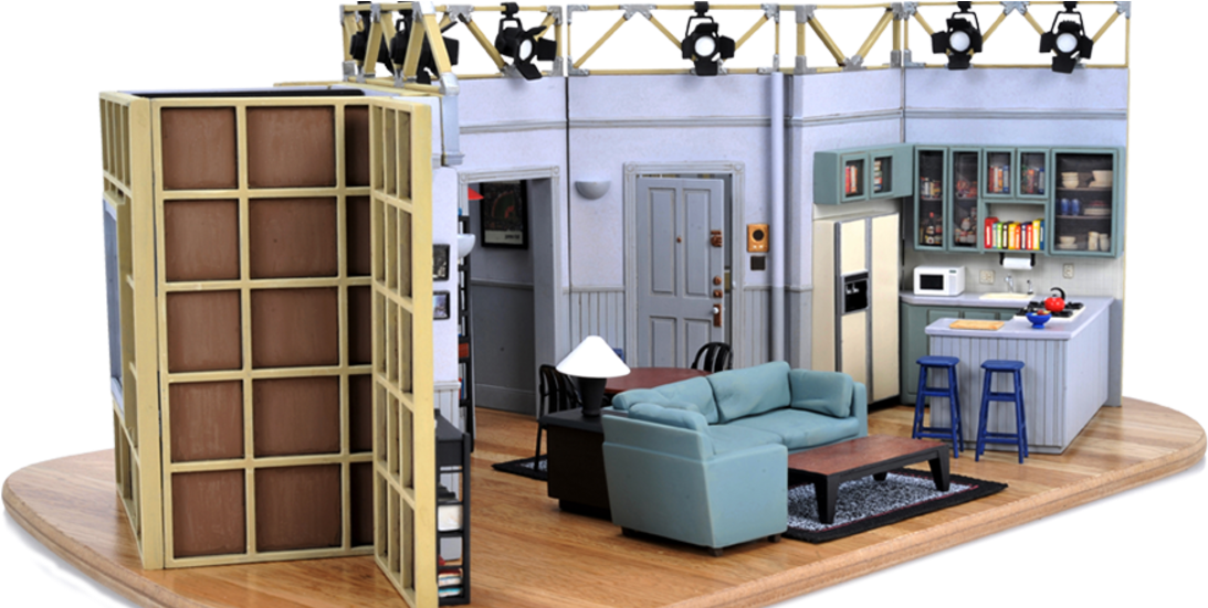 Buy Jerry Seinfeld's Apartment For Us$400 - Seinfeld (1200x550), Png Download