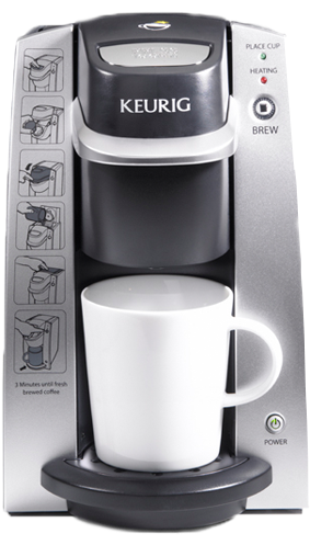 Keurig K-cup In Room Brewing System, 11.1 X 10-inches (421x496), Png Download