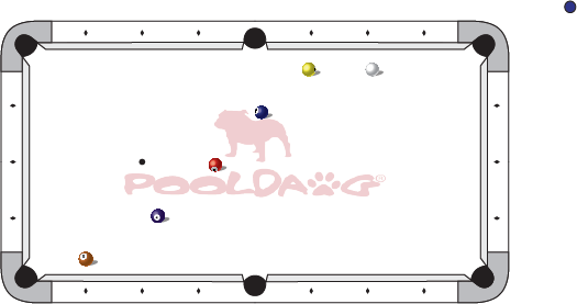 Then Put The Cue Ball Back At The Head String And Repeat - Room (525x277), Png Download
