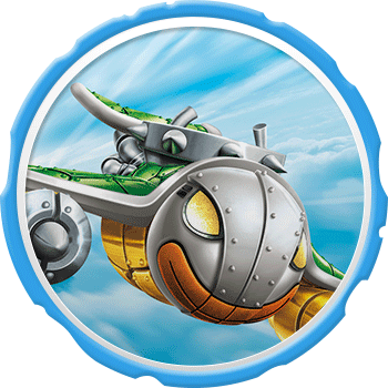 Clown Cruiser Symbol - Skylanders Superchargers Starter Pack [wii Game] (350x350), Png Download
