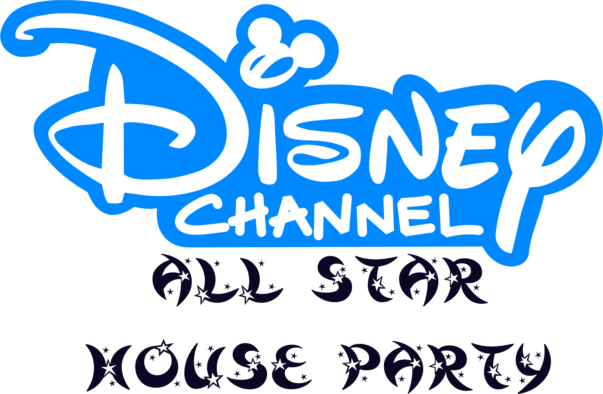 Disney Channel All Star House Party Logo - Disney All Channels Logo (1985x1298), Png Download